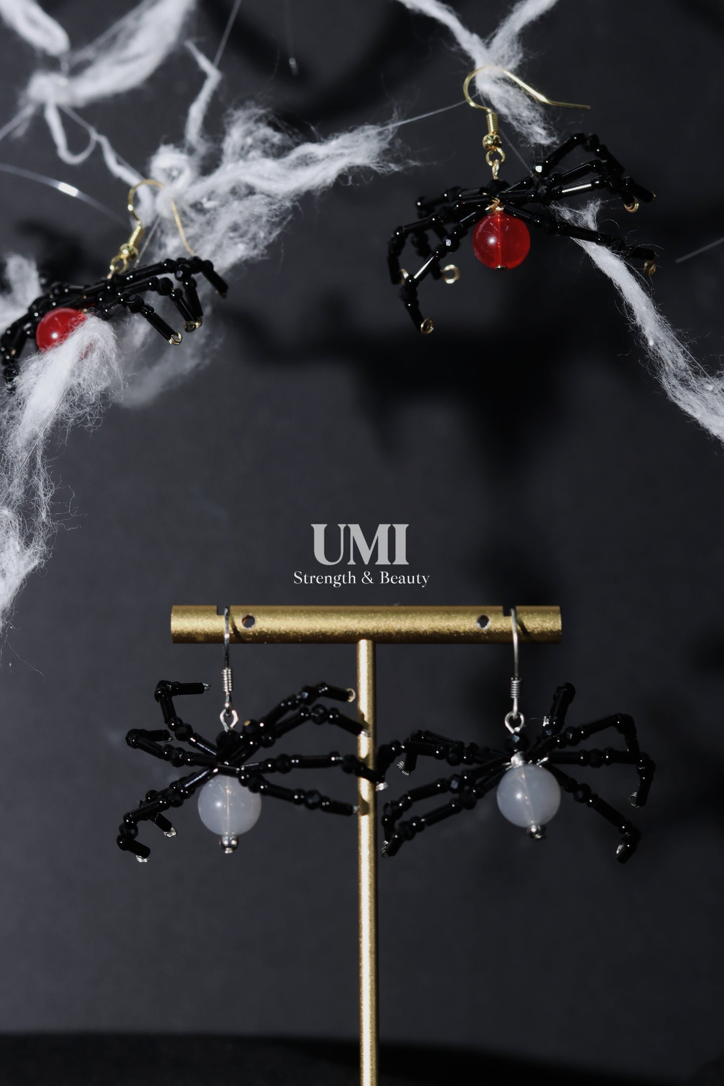 Halloween Spider Earrings