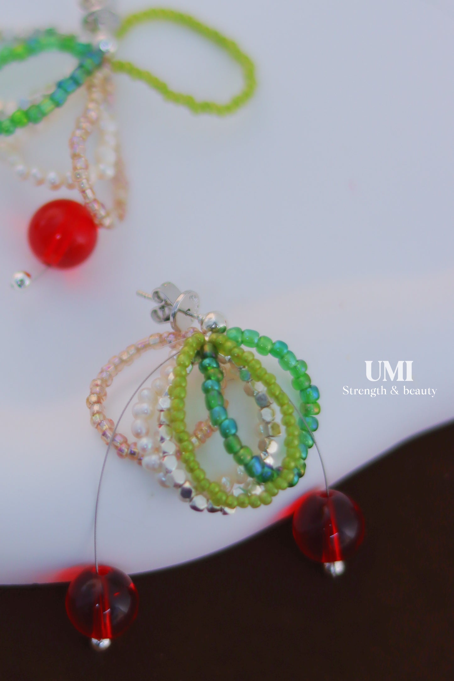 Christmas Loop Earrings