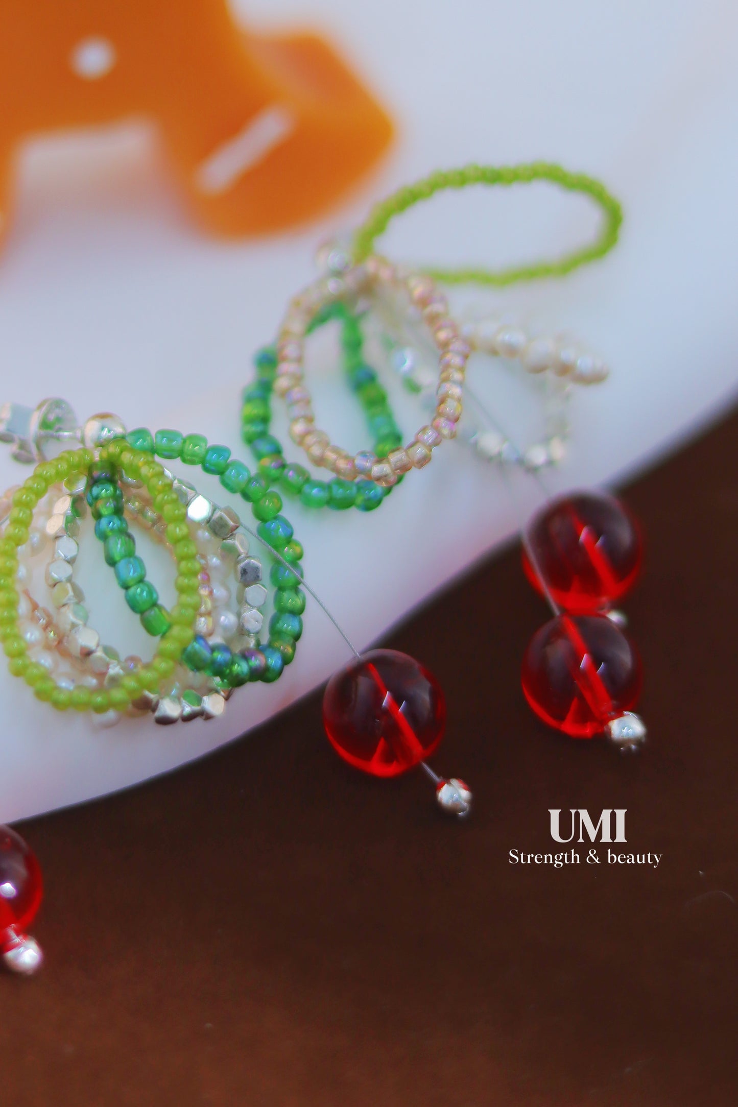 Christmas Loop Earrings