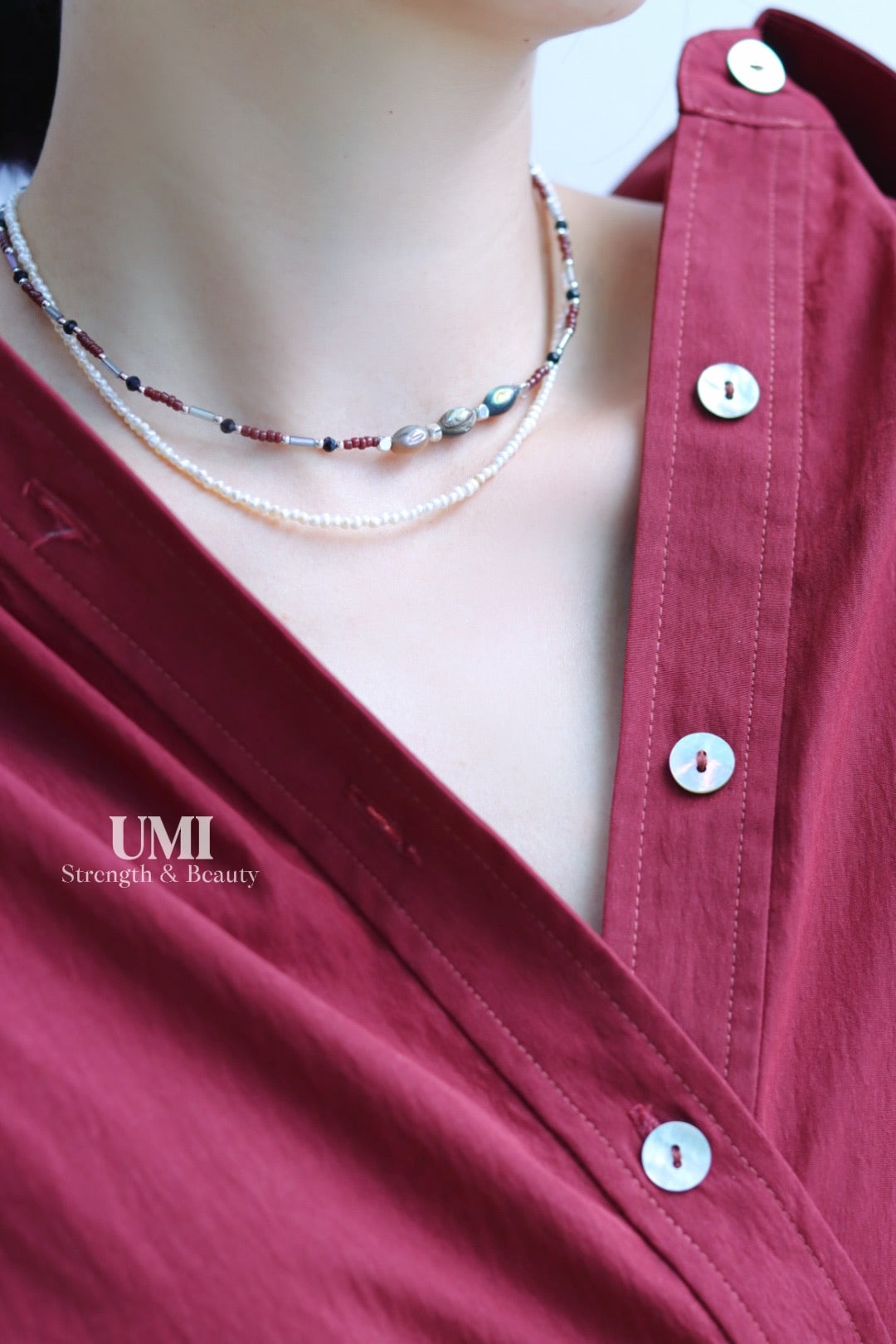 Gemstone Boho Necklace