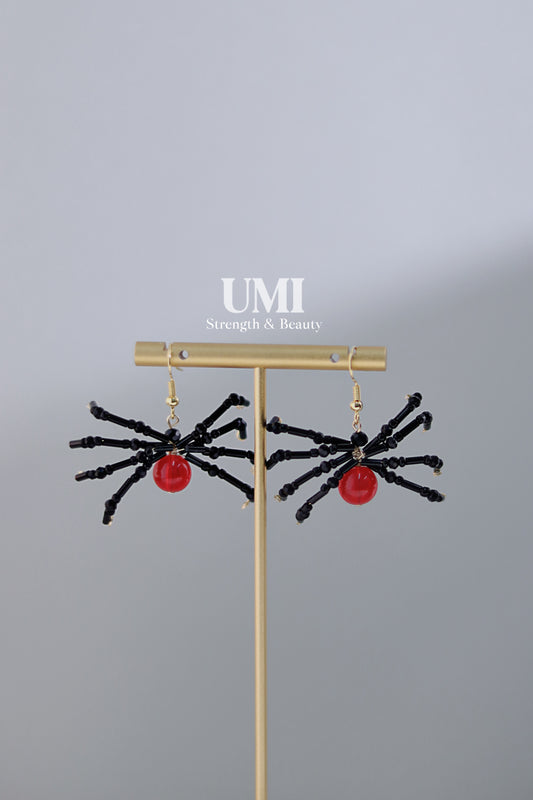 Halloween Spider Earrings