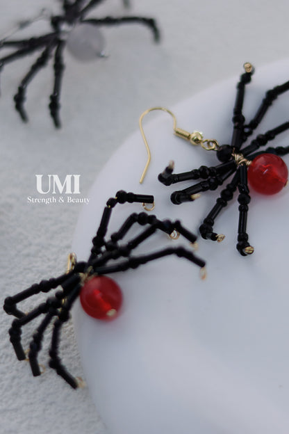 Halloween Spider Earrings