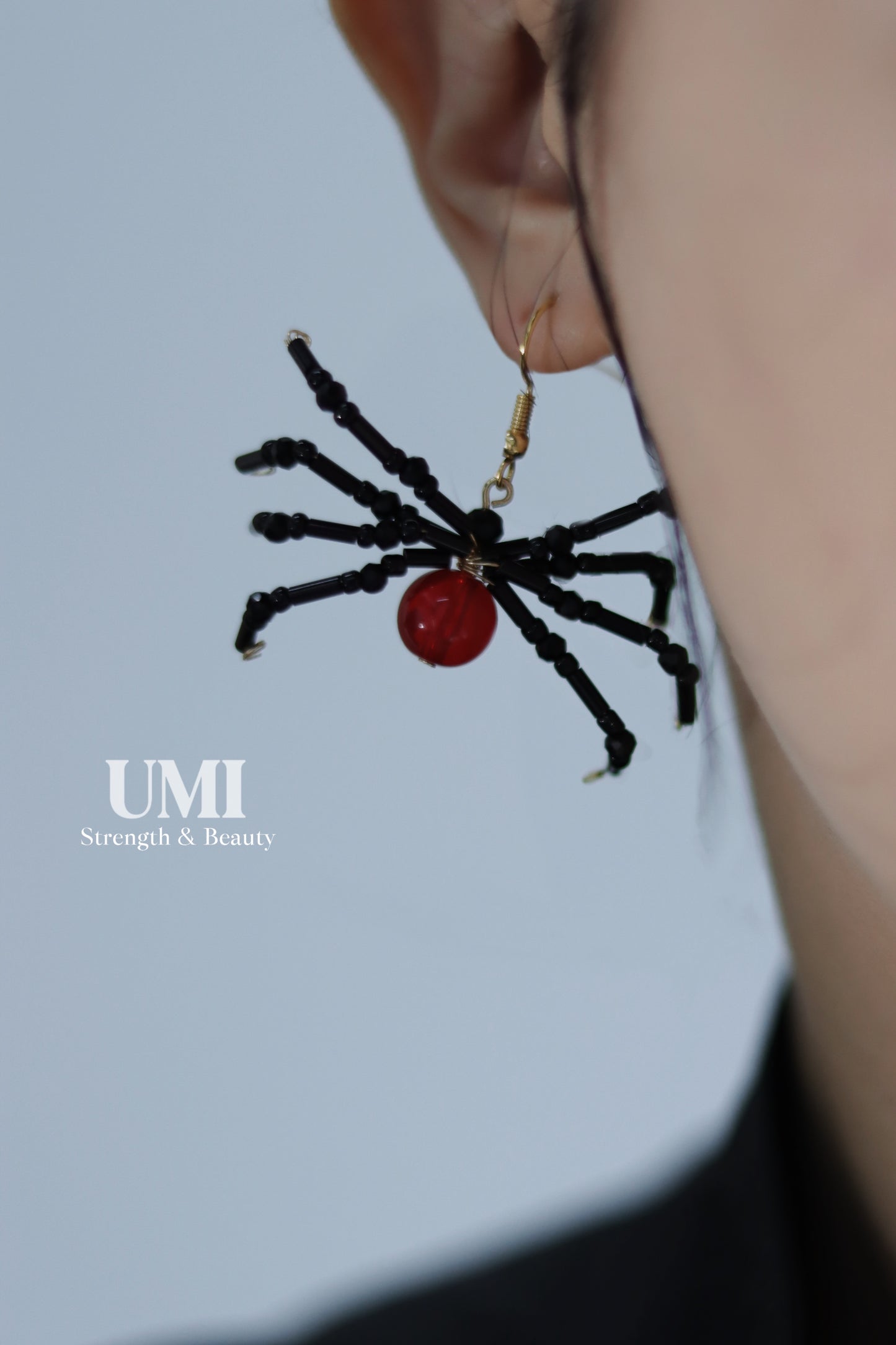 Halloween Spider Earrings