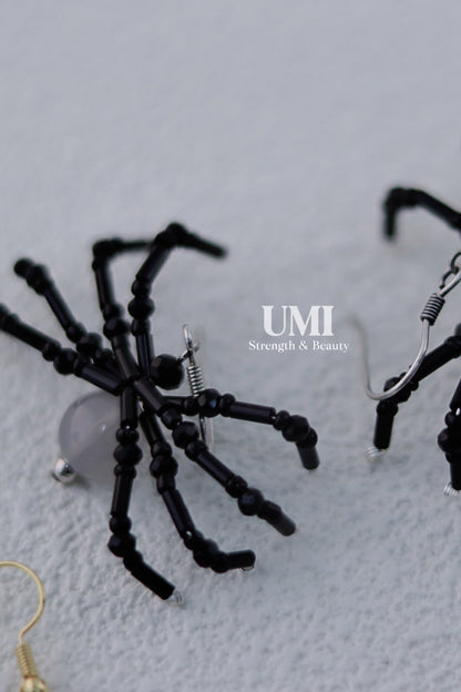 Halloween Spider Earrings