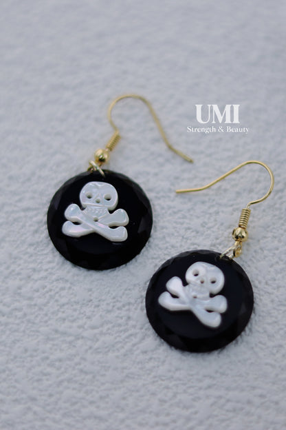 Spooky Halloween Skeleton Earrings