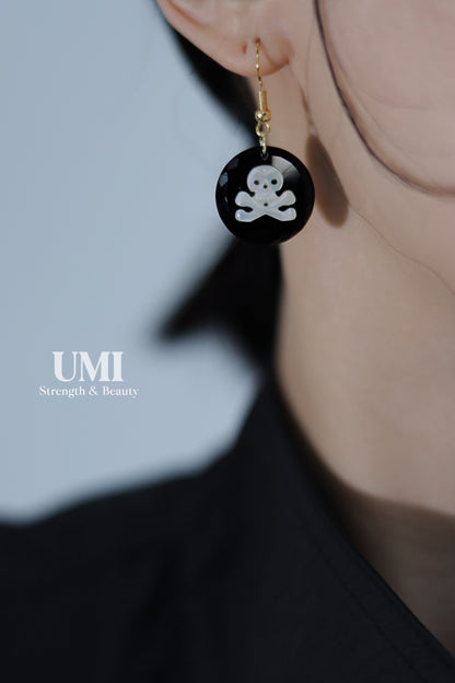 Spooky Halloween Skeleton Earrings