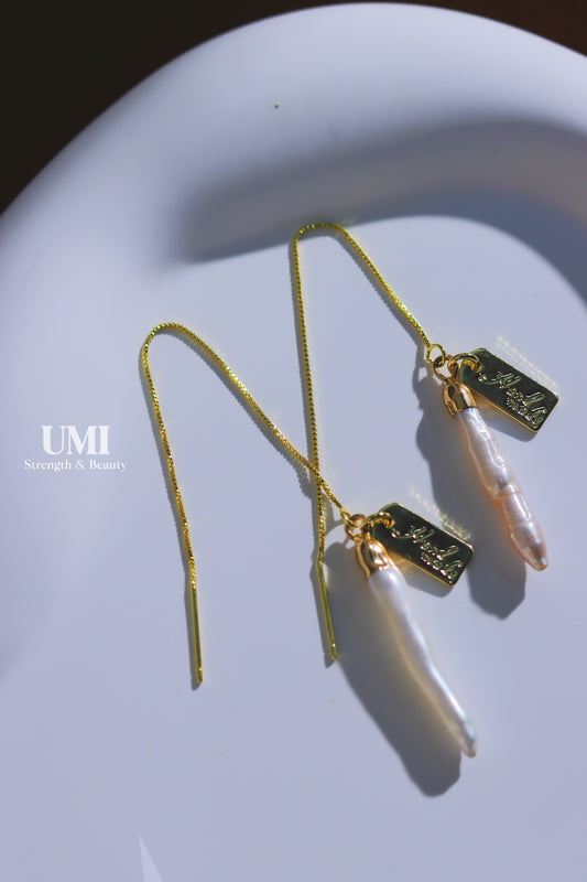 14K Gold Threader Earrings