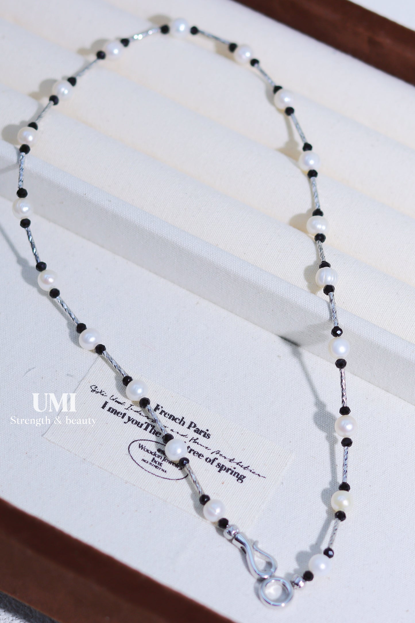 Freshwater Pearl Silver Necklace and Bracelet Set