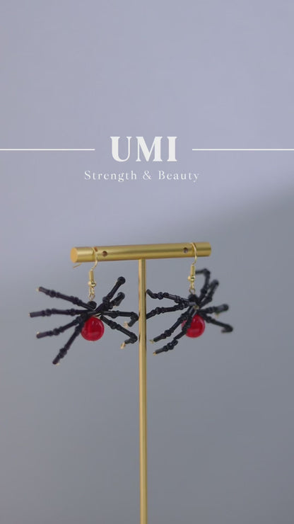 Halloween Spider Earrings